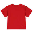 Boys Red Logo T-Shirt, 2, hi-res